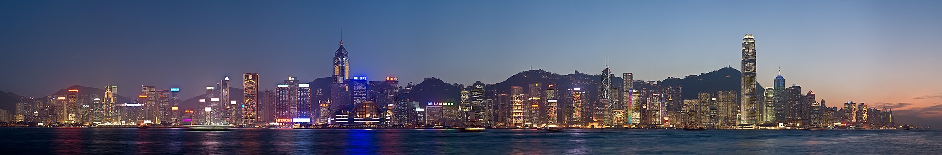 Hong Kong travel landscape