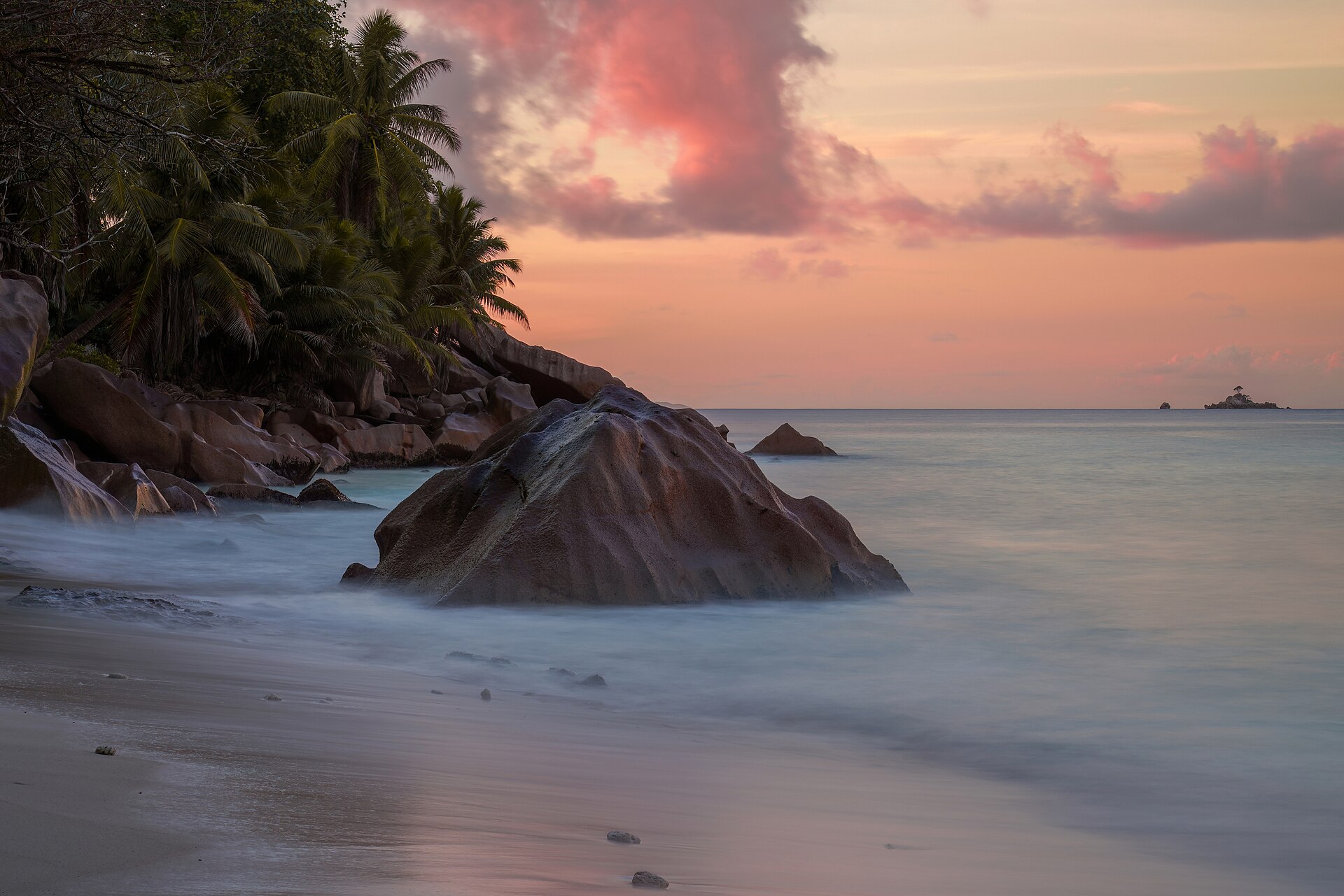 Seychelles travel landscape