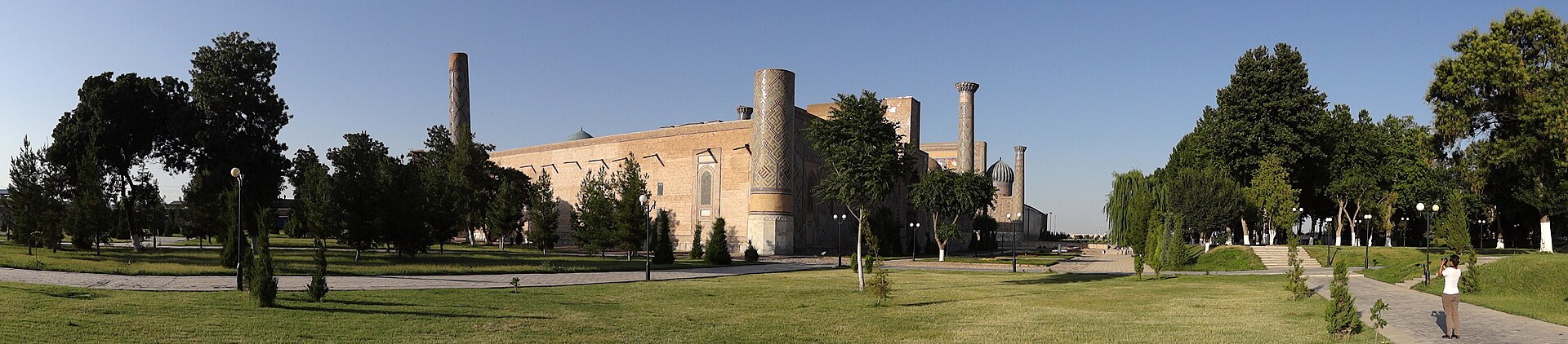 Uzbekistan travel landscape